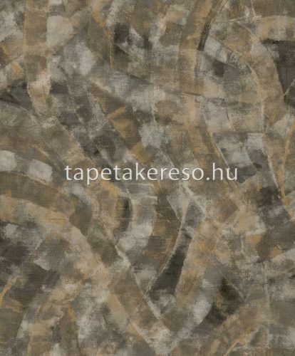Cristiana Masi Textum vlies, vinyl anyagú barna, szürke színű hullámos, foltos modern tapéta