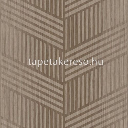 Cristiana Masi Textum vlies, vinyl anyagú barna, csillámos színű geometriai modern tapéta
