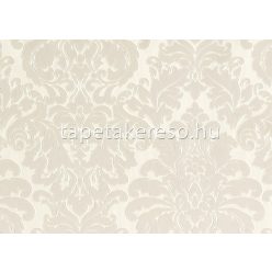   Sirpi Italian Silk 7 papír, vinyl anyagú törtfehér, beige színű barokk klasszikus tapéta