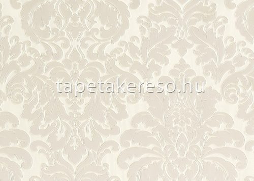 Sirpi Italian Silk 7 papír, vinyl anyagú törtfehér, beige színű barokk klasszikus tapéta