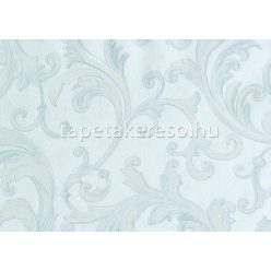   Sirpi Italian Silk 7 papír, vinyl anyagú kék színű indamintás klasszikus tapéta