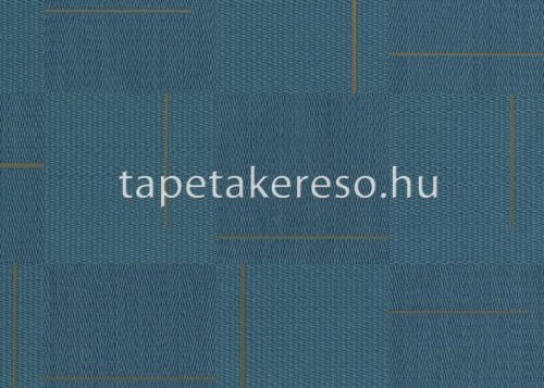 Sirpi Altagamma Home 3 vlies, vinyl anyagú türkiz, barna színű vonalas modern tapéta