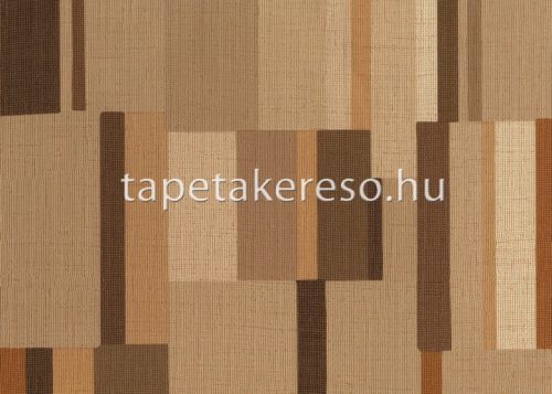 Sirpi Altagamma Home 3 vlies, vinyl anyagú barna, rozsdabarna, bronz színű geometriai modern tapéta