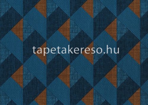 Sirpi Altagamma Home 3 vlies, vinyl anyagú kék, türkiz, barna színű 3d modern tapéta
