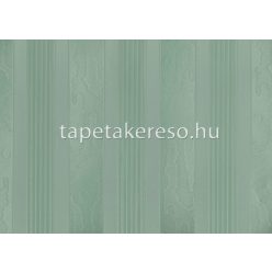   Sirpi Italian Velour papír, vinyl anyagú zöld színű csíkos modern tapéta