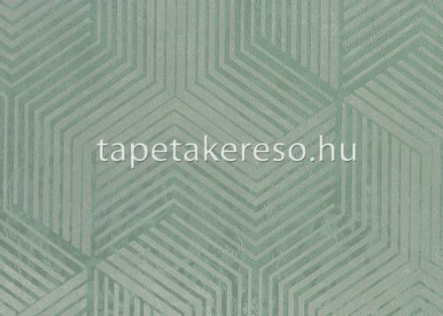 Sirpi Italian Velour flock, papír, vinyl anyagú zöld színű 3d modern tapéta