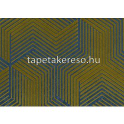   Sirpi Italian Velour flock, papír, vinyl anyagú kék, sárga színű 3d modern tapéta