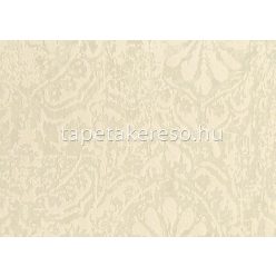   Sirpi Italian Velour flock, papír, vinyl anyagú beige színű keleties modern tapéta
