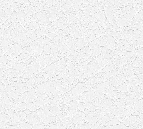 AS Creation 111 Shades of  White papír, habos anyagú fehér színű struktúrált modern tapéta