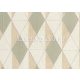 Sirpi Altagamma Tisse vlies, vinyl anyagú zöld, barna, beige színű geometriai, szövethatású modern tapéta