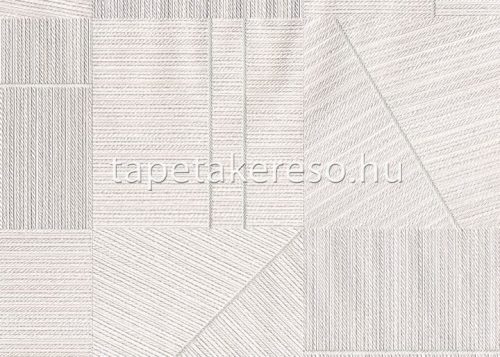 Sirpi Altagamma Tisse vlies, vinyl anyagú szürke színű geometriai, szövethatású modern tapéta