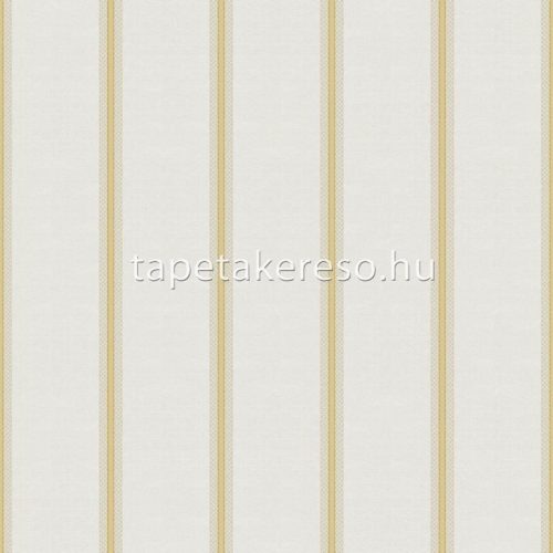 Zambaiti Parati Vintage 2021 vlies, vinyl anyagú beige, arany színű csíkos klasszikus, vintage tapéta