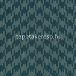   Cristiana Masi Thai vlies, vinyl anyagú kék színű tyúkláb, textilhatású modern, natural tapéta