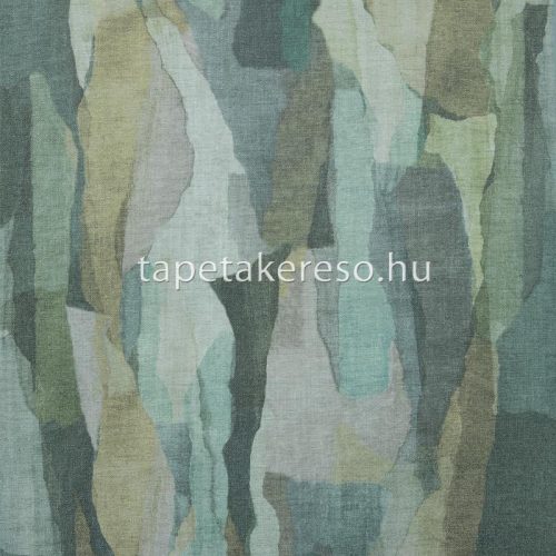 Hohenberger Artist vlies anyagú zöld, barna, szürke színű absztrakt modern tapéta