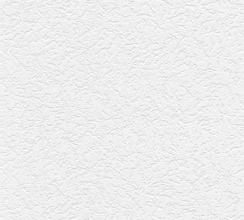 AS Creation 111 Shades of  White papír, habos anyagú fehér színű struktúrált modern tapéta