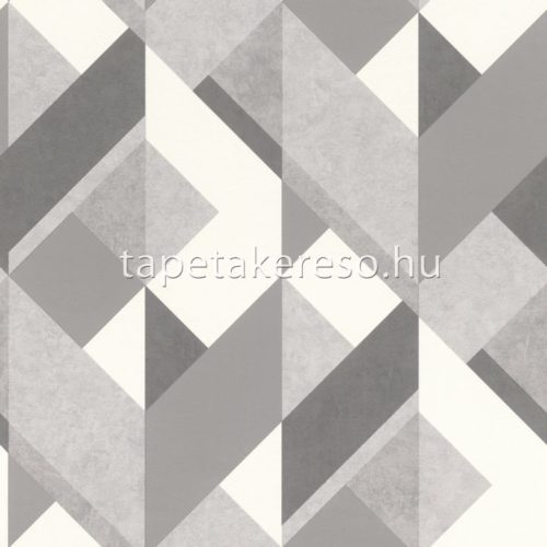 Rasch Selection Paper 2025 papír anyagú szürke, fekete, fehér színű geometriai modern tapéta
