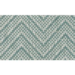   Arte Takara vlies anyagú kék, törtfehér színű chevron, szövethatású natural tapéta