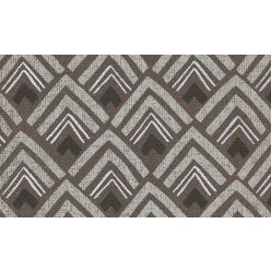   Arte Takara vlies anyagú barna, homok, fekete, gyöngyház, fehér színű art deco, geometriai, szövethatású natural tapéta