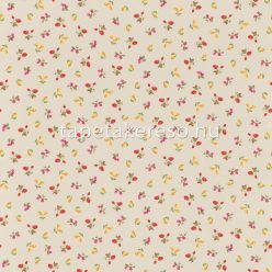   Rasch textil Petite Fleur 5 vlies anyagú beige, zöld, sárga, pink, piros színű gyümölcsös romantikus tapéta