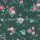 Rasch textil Petite Fleur 5 vlies anyagú kék, zöld, rózsaszín színű indamintás, virágos romantikus tapéta