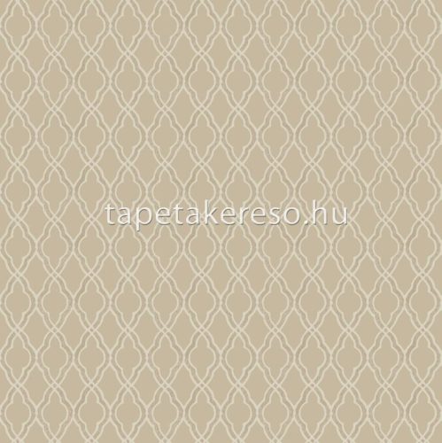 Cristiana Masi Thema vlies, vinyl anyagú barna színű marokkó, geometriai modern tapéta