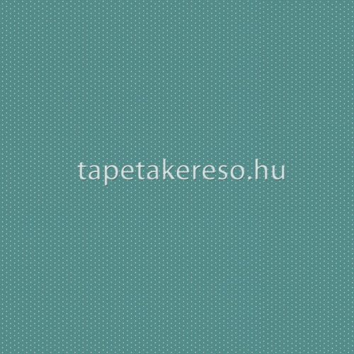 Rasch textil Petite Fleur 5 vlies anyagú zöld, fehér színű pöttyös romantikus tapéta