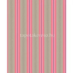   Eijffinger Pip Studio 5 vlies anyagú barna, fehér, rózsaszín színű csíkos, chevron romantikus tapéta