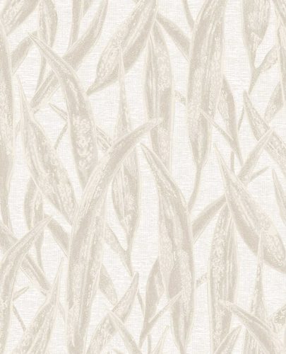 Eijffinger Waterfront vlies anyagú beige színű leveles modern tapéta