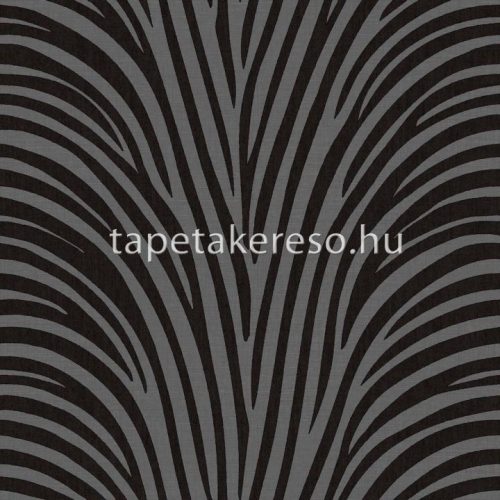 Cristiana Masi Energie vlies, vinyl anyagú fekete, szürke színű absztrakt, textilhatású modern tapéta