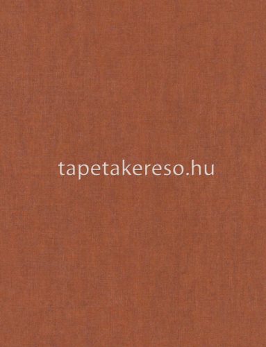Emil & Hugo Planish vlies anyagú terrakotta színű textílhatású, egyszínú modern tapéta