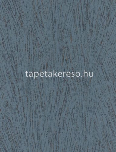 Emil & Hugo Linen House vlies anyagú kék, barna színű vonalas, struktúrált modern tapéta
