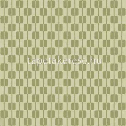   Cristiana Masi Energie vlies, vinyl anyagú zöld, csillámos színű geometriai, textilhatású modern tapéta