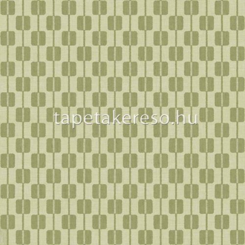 Cristiana Masi Energie vlies, vinyl anyagú zöld, csillámos színű geometriai, textilhatású modern tapéta