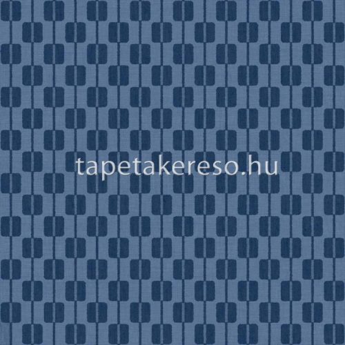 Cristiana Masi Energie vlies, vinyl anyagú kék színű geometriai, textilhatású modern tapéta