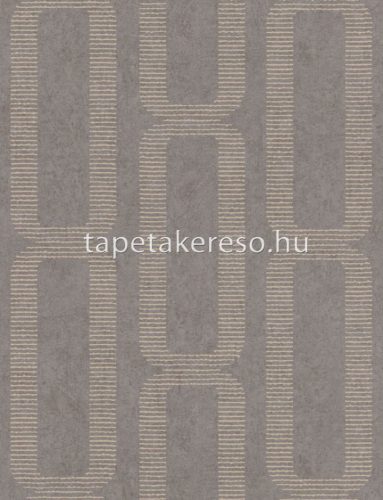 Emil & Hugo Linen House vlies anyagú szürke, beige, gyöngyház színű geometriai modern tapéta