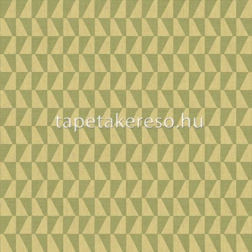 Cristiana Masi Energie vlies, vinyl anyagú sárga, zöld, csillámos színű geometriai, textilhatású modern tapéta