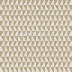   Cristiana Masi Energie vlies, vinyl anyagú törtfehér, arany, csillámos színű geometriai, textilhatású modern tapéta