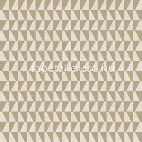 Cristiana Masi Energie vlies, vinyl anyagú törtfehér, arany, csillámos színű geometriai, textilhatású modern tapéta