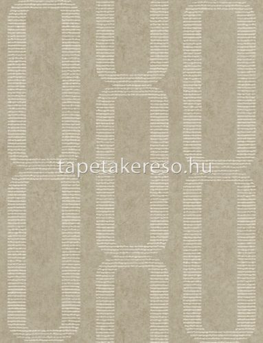 Emil & Hugo Linen House vlies anyagú keki, beige, gyöngyház színű geometriai modern tapéta