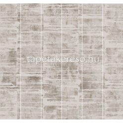   Emil & Hugo Linen House vlies anyagú barna színű koptatott, geometriai modern poszter