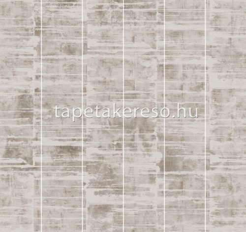 Emil & Hugo Linen House vlies anyagú barna színű koptatott, geometriai modern poszter