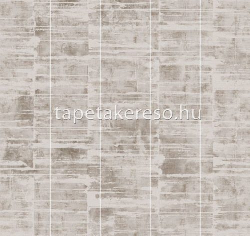 Emil & Hugo Linen House vlies anyagú barna színű koptatott, geometriai modern poszter