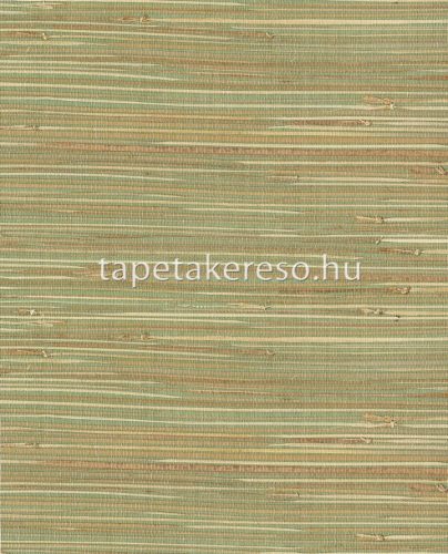 Eijffinger NATURAL WALLCOVERINGS III növényi szálak anyagú zöld, barna színű vonalas, szövethatású natural tapéta