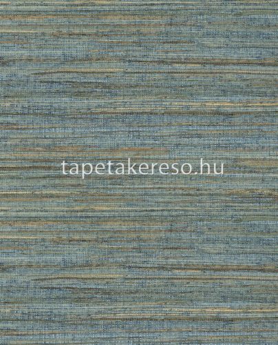 Eijffinger NATURAL WALLCOVERINGS III növényi szálak anyagú barna, kék színű vonalas, szövethatású natural tapéta