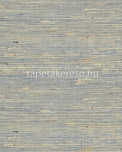 Eijffinger NATURAL WALLCOVERINGS III növényi szálak anyagú kék, beige színű vonalas, szövethatású natural tapéta