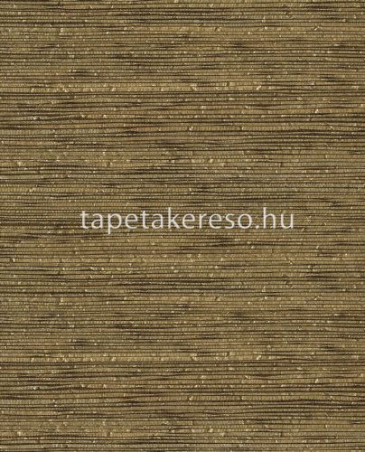 Eijffinger NATURAL WALLCOVERINGS III növényi szálak anyagú barna, arany színű vonalas, szövethatású natural tapéta