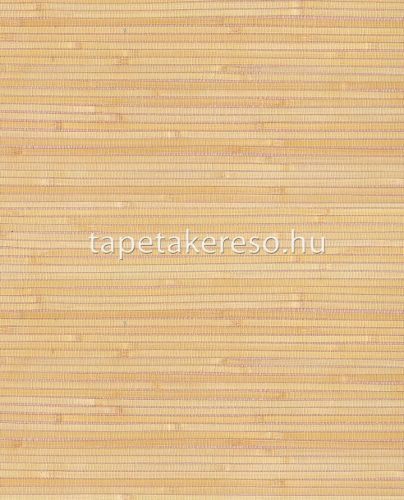 Eijffinger NATURAL WALLCOVERINGS III növényi szálak anyagú sárga, mályva színű csíkos, szövethatású natural tapéta