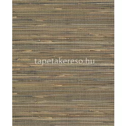   Eijffinger NATURAL WALLCOVERINGS III növényi szálak anyagú barna, szürke színű vonalas, szövethatású natural tapéta