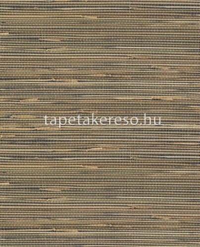 Eijffinger NATURAL WALLCOVERINGS III növényi szálak anyagú barna, szürke színű vonalas, szövethatású natural tapéta