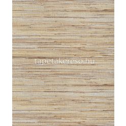   Eijffinger NATURAL WALLCOVERINGS III növényi szálak anyagú barna, fehér, gyöngyház színű vonalas, szövethatású natural tapéta